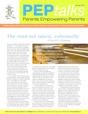 Fillable Online Parents Empowering Parents Fax Email Print Pdffiller