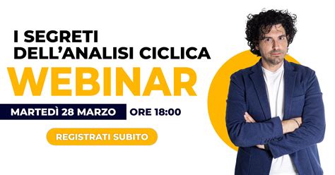 Webinar I Segreti Dellanalisi Ciclica Trading On Mauro Caimi