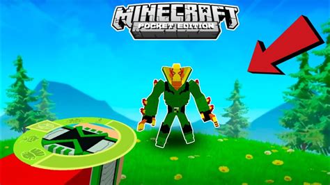 Addons Do Ben 10 Omniverse Para Minecraft Pocket Edition YouTube