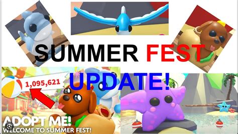 SUMMER FEST Update In Adopt Me YouTube