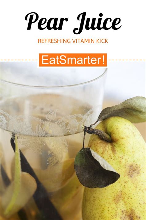 Pear Juice Recipe Eat Smarter Usa