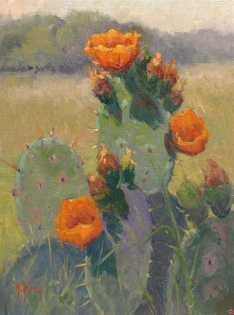 Noe Perez Artworks Gallery Cactus Paintings Desert Painting