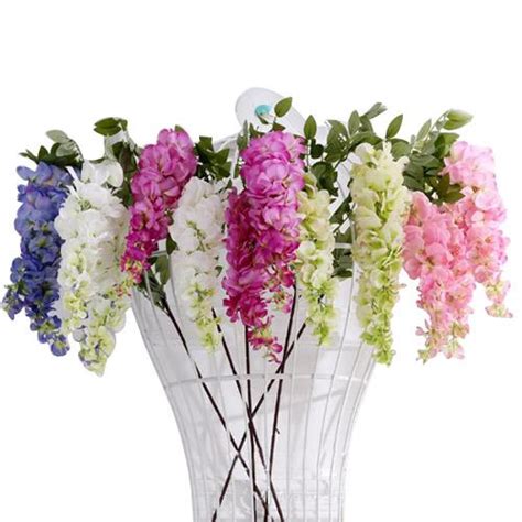 Artificial Hydrangea Wisteria Flower For DIY Simulation Wedding Arch