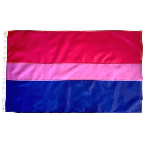 Bi Pride Flag 3x5 Ft Bisexual Banner Outdoor Nylon UV - Etsy