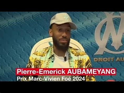 OM Pierre Émeric Aubameyang élu meilleur joueur africain évoluant en