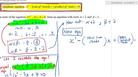 Sum And Product Of The Roots Calculator