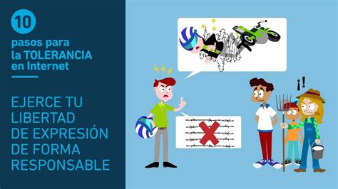 Tolerancia 110 Ejerce Tu Libertad De Expresión De Forma Responsable