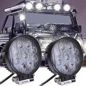 Faros Led Cree Barra Led W Redondos Jeep X Off Road