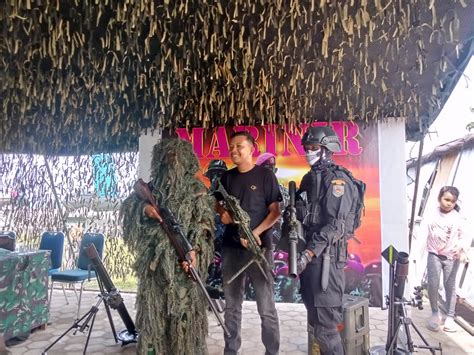 YONMARHANLAN II PADANG IKUT MEMERIAHKAN PAMERAN ALUTSISTA DALAM RANGKA