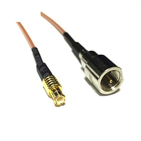 Pc New Fme Male Plug Switch Mcx Male Straight Jumper Cable Rg Cm