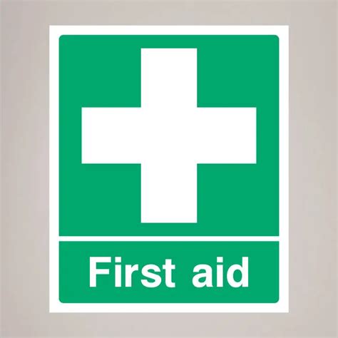 First Aid Sign Tradeprint