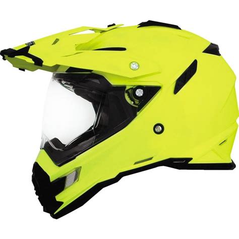 Afx Fx 41ds Hi Viz Dual Sport Helmet