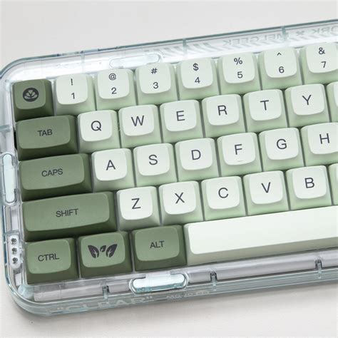 Keys Pbt Keycap Xda Profile Dye Sub English Japanese Matcha