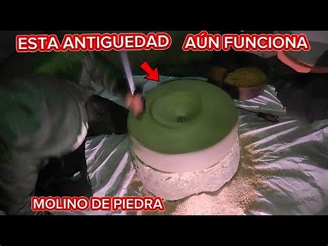 Así funciona un ANTIGUO MOLINO DE PIEDRA Nunca antes visto YouTube