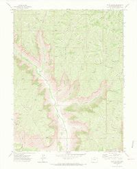 Hi Res Interactive Map Of Mount Blaine Garfield County CO In 1971