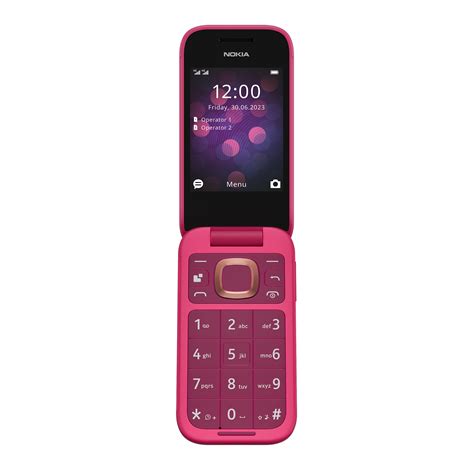 Nokia Flip G Dual Sim Pop Pink Cyberport