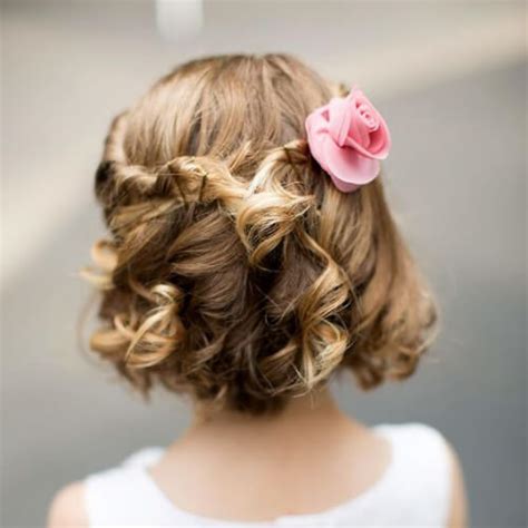 Flower Girl Hairstyles 50 Heartwarming Looks