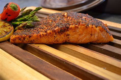 Creole Blackened Farm Raised Atlantic Salmon Congressional Seafood