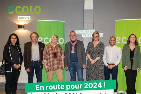 Ecolo Oupeye présente ses candidats pour les élections 2024 Unis