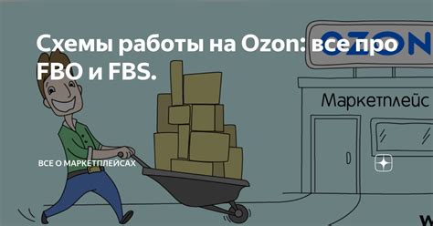 Схемы работы на Ozon: все про FBO и FBS. | Все о маркетплейсах | Дзен