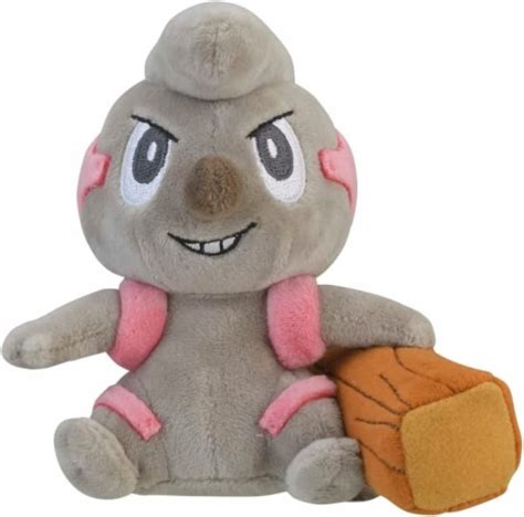 Pokemon Center Timburr Sitting Cuties Plush 5 ¼ Inch 1 each King