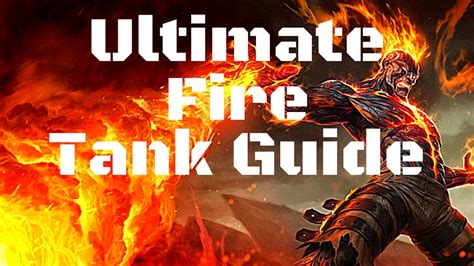 Dcuo Ultimate Fire Tank Guide Youtube