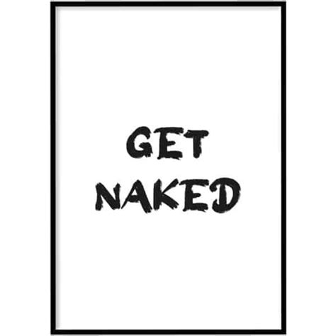 Poster Naked Wallll Wc Posters