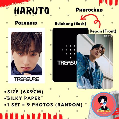 Jual POLAROID TREASURE HARUTO ASAHI YOSHI MASHIHO BANG YEDAM JUNGKYU SO