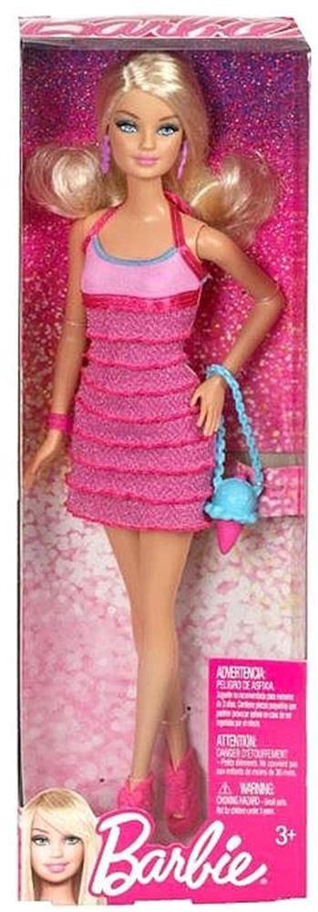 Barbie Reality Blonde Ice Cream Purse BBV53 2013 Details And Value BarbieDB