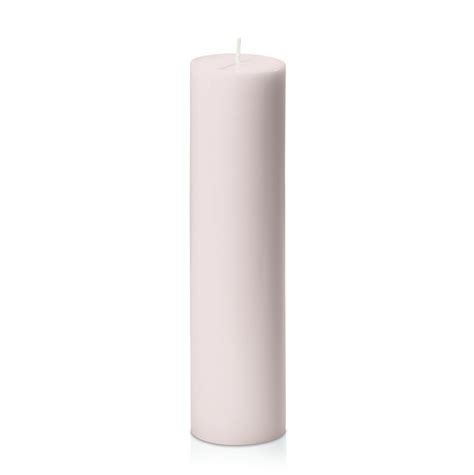 Large Antique Pink Pillar Candle 5cm X 20cm The Small Things Co