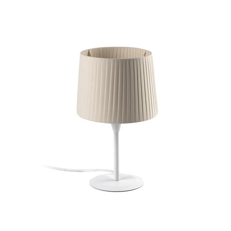 Juvi Iluminación Sobremesa Samba mini blanco beige Faro