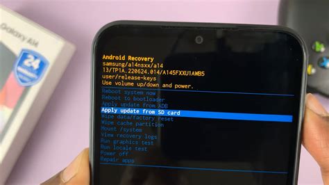 How To Exit Recovery Mode On Samsung Galaxy A14