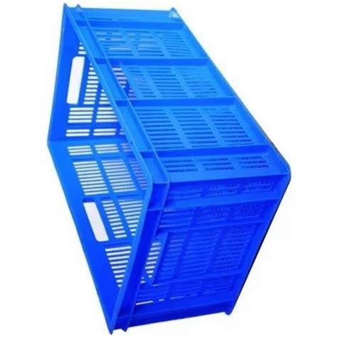 Blue Rectangular Supreme Plastic Crates At Rs 480piece In Kolkata Id