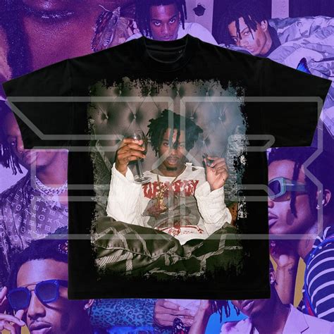 Playboi Carti In Bed Tshirt Etsy Uk