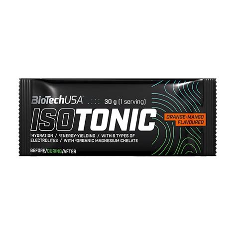 Изотоник BioTech USA IsoTonic Апельсин-манго, в порошке, 30 г - купить ...