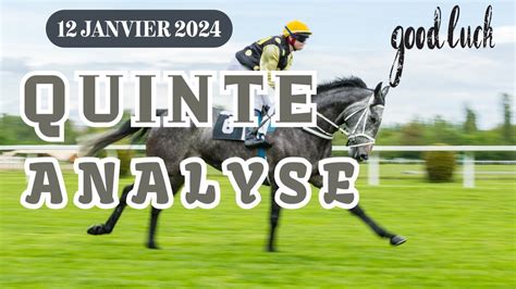 Pmu Analyse Pmu Quint Janvier Vincennes Pronostic