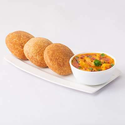 Kachori With Aloo Subji