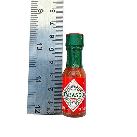 Tabasco Mini Hot Sauce Bottle Twisting Spirits