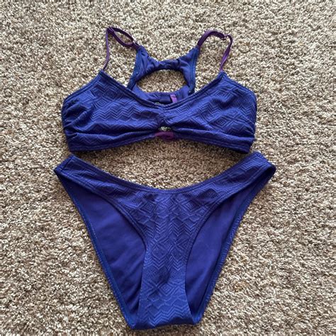 Royal Blue Bikini Set Depop