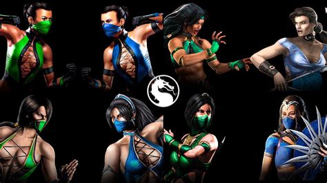 Evolution Of Jade Vs Kitana Mk3 Mk11 2k 60fps Youtube