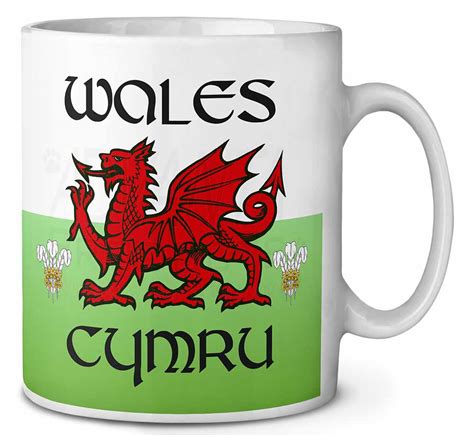 Promotional Wales Cymru Welsh T Ceramic Coffee Mugtea Cup Id14542