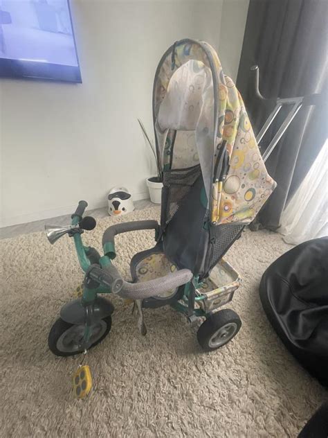 Трехколесный велосипед с родительской ручкой — цена 1500 грн в каталоге ...