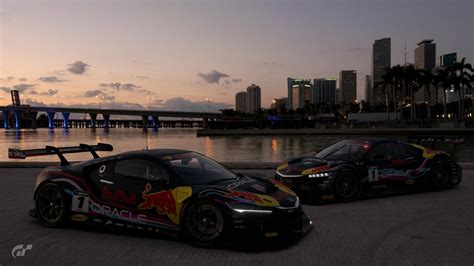 Miami Gp Red Bull Livery On Nsx R Granturismo