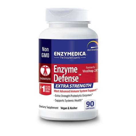 Enzymedica Enzyme Defense Extra Strength 90 Capsules