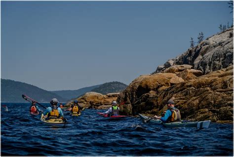 Saguenay Fjord Sea Kayaking Black Feather