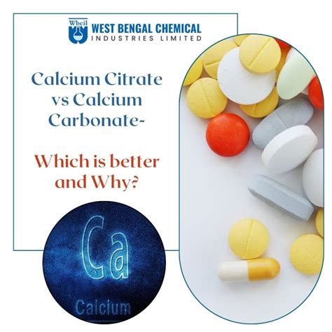 Calcium Citrate Vs Calcium Carbonate Understanding The Differences