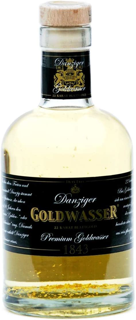 Original Danziger Goldwasser Liqueur 38 Vol 0 5l Amazon De