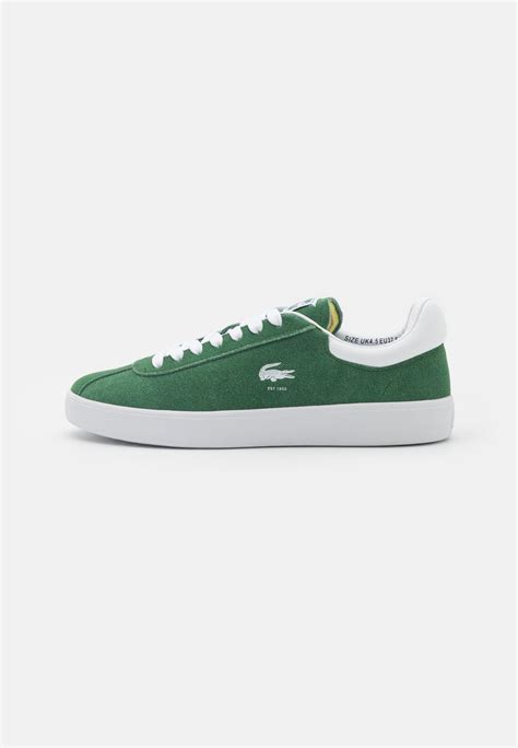 Lacoste Baseshot Trainers Dark Greenwhitedark Green Zalandoie