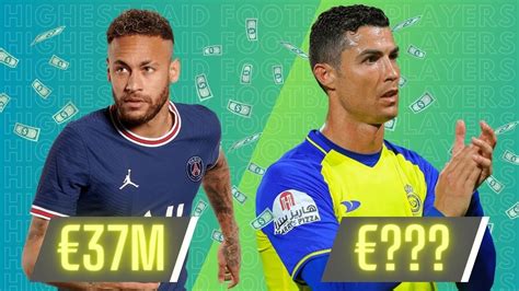 Top 10 Highest Paid Football Players 2023 Ft Messi Ronaldo And De Bruyne Youtube