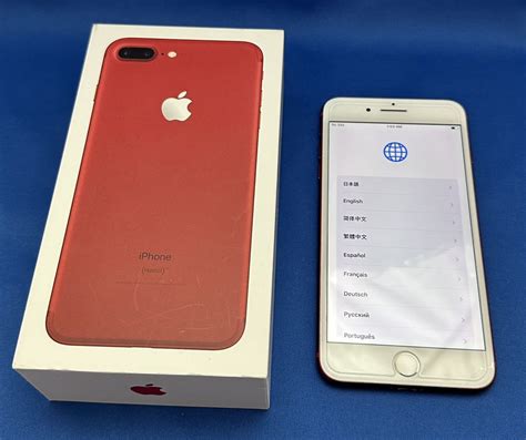 iPhone 7 Plus 128GB PRODUCT RED Special Edition iPhone 売買されたオークション情報